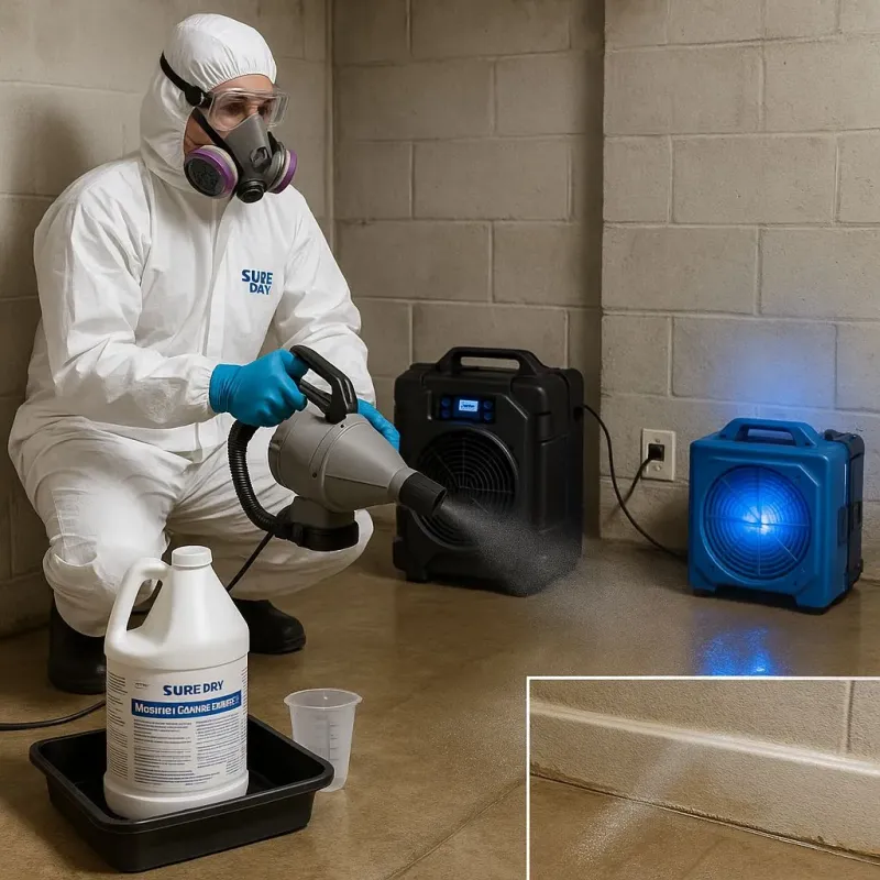 Sanitization and Odor Removal process in Dryden, NY